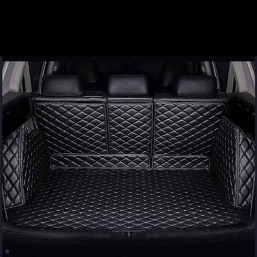 MNHCAC Coche Cuero Alfombrillas Maletero para Audi A5 Sportback 2016-2021 2022 2023 2024,Bandeja Forro AlfombraAnti Deslizante Impermeable Tronco Alfombra Protector Accesorios,B