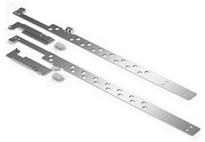 Bosch SGZ8BI01 Befestigungsschiene für aufgedoppelte Möbelfronten, zusätzliche Halterung, flexible Lösung, passend für 45 cm oder 60 cm breite, vollintegrierte Geschirrspüler mit Varioscharnier