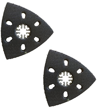 2 x TopsTools UN90SP_2 Extra Large 90mm x 90mm Sanding Pads Compatible with Bosch Fein (Non-StarLock) Makita Milwaukee Einhell Ergotools Hitachi Parkside Ryobi Worx Workzone Multitool Multi Tool