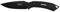Camillus Coltello Animal, con fodero in nylon balistico, lama in acciaio 440 in carbonitruro di titanio da 8,9 cm, impugnatura GFN, nero, 19,7 cm