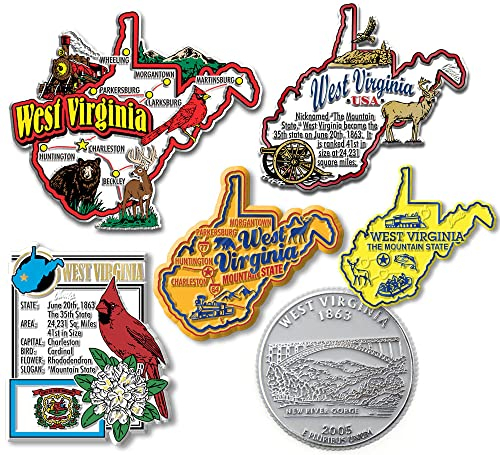 State Magnet Set 0.75 Liter – West Virginia