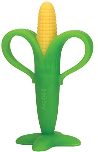 Nuby - Zahnungshilfe In Maiskolbenform-3M+, Mehrfarbig