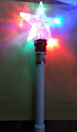 CT LED XXXL Monster Giga.Wirbler QuallenWirbel 2 Infinity Fliegende BÄNDER Bunte LEDs (blau)