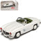 Mercedes-Benz 300SL SL-Klasse Cabrio Roadster Weiss W198 1954-1963 Flügeltürer H0 1/87 Schuco Modell Auto mit individiuellem Wunschkennzeichen