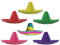I LOVE FANCY DRESS Mexikanische Sombrero Hüte in gemischten Farben – 6 Stück mexikanische Fiesta-Hüte für Festivals und Partys (Erwachsenengröße)