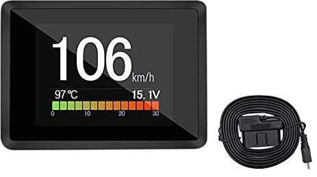 Para coche A203 OBD2 ordenador a bordo coche ordenador digital viaje pantalla consumo combustible medidor OBD2 escáner