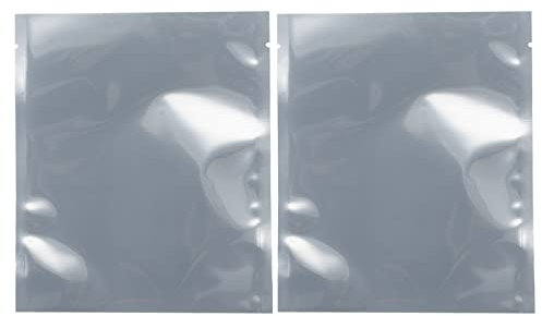 Rebower Anti Static Bags ESD Shielding Bags Reusable, [for Electronic Device GPU Hard Drive SSD HDD Motherboard] - 5x6inch/25pcs