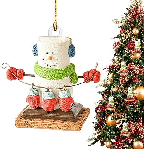 Christbaumschmuck,Dekorationen Anhänger Schneemänner Ornament | Fensterdekoration, Weihnachtszubehör, Heimdekoration für den Innenbereich, Halloween-Dekoration für den Außenbereich Idezek