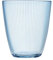 Verre bleu 31 cl Stripy