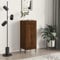 FENLAX Sideboard Kommode Wohnzimmer Sideboard Flur Komodenschrank Für Schlafzimmer Tahta Aparador Beistellschrank 34,5x34x90 cm Braun Eichen-Optik