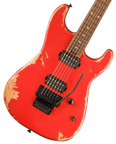 Charvel Pro-Mod San Dimas Style 1 HH FR PF Weathered Orange - Electric Guitar