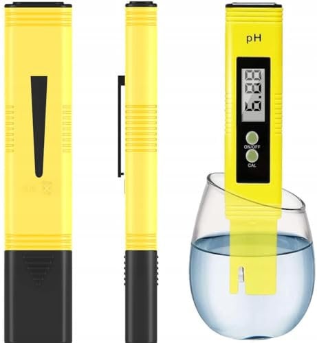 LTC - PH Messgerät - PH Tester Digital - für PH 0,0-14,0 - für Wasser, Pool, Aquarium, Trinkwasser - PH Wert Messgerät - mit LCD Display - Schnelle Messungen
