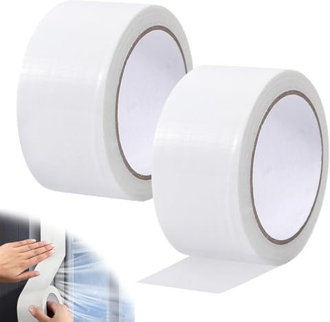 xiaoxianxian Nastro Sigillante per Finestre,20M Guarnizione Finestra Porta,Pellicola Isolante per Finestre per Proteggere dal Vento e Dalla Polvere le Fessure di Porte e Finestre Ecc (5 CM)
