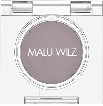 Malu Wilz Velvet Eyeshadow Nr. 84 Matt Lavender Grey - Federleichter Lidschatten wasserfest mit samtiger Textur, Multidimensionales Finish für das perfekte Augen Make-up