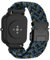 Geflochten Armband Kompatibel mit YAMAY 022/AGPTEK LW11 Sport Elastisches Nylon Ersatzarmband mit Verstellbarer Metall Verschluss Armbänder für YAMAY 022/AGPTEK LW11 Uhrenarmband für Damen Herren (8)