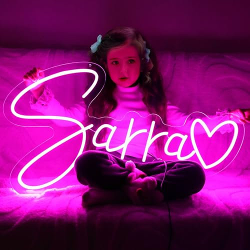 Custom LED Neon Light Sign for Wedding, Wall Decor, Birthday Party, Bedroom, Company Shop Logo, Name - Personalized Gifts (Custom Neon Sign 2)