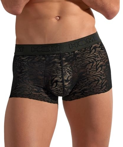HOM Herren Boxershorts Shorts Unterhosen Boxer Trunk Free Cut Lace