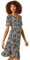Roman Originals Tea Dress for Women UK Ladies Frill Hem Skater Wrap Jersey Stretchy Fit & Flare Flattering Knee Length Cocktail Party Occasion Holiday Going Out - Yellow - Size 20