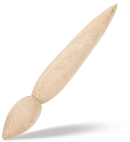 FIXOSHEE Keramik Töpferwerkzeug Holz Clay Sculpting Tool für Tonmodellierung Texturiert und Robust Tragbarer Modellier Hammer für DIY Tonkunst und Töpferarbeiten