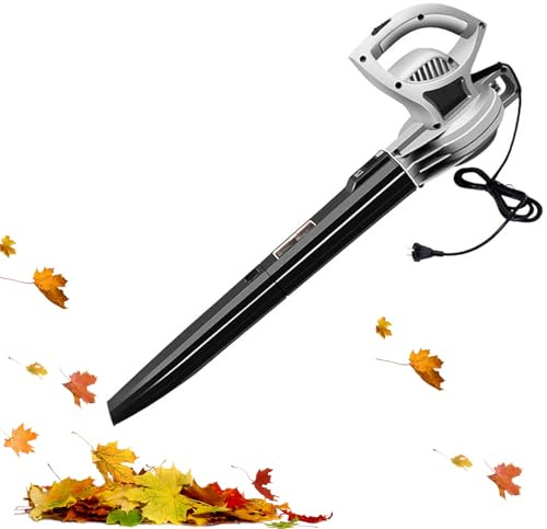 Soffiatore Elettrico Per Foglie, 2000 W, Leggero E Potente, Con Cavo, Per Soffiare Foglie, Cura Del Prato, Pulizia Del Patio E Polvere, Aspirapolvere Industriale Potente Per Uso Domestico Con Tubo