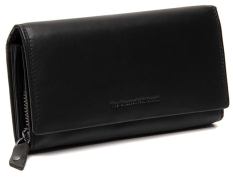 The Chesterfield Brand - Leder Portemonnaie Schwarz Arvento