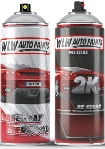 Xtremeauto Aerosol Spray Paint Basecoat + 2K Lacquer For Gmc Red Metallic 94/9088/WA9088 Pull Pin Hardener Activated 2K Clear Coat – High Gloss UV Resistant Finish – 400ml Cans