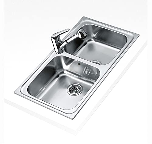Fregadero Teka Classic 2C Color Inox Ref 10119021 Mueble De 90 Cm Reversible
