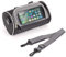 MILASIA Fahrrad Lenkertasche Fahrradtasche Rahmentasche Handyhalterung Navigationshalterung Wasserdicht Groß 9.0 Inches Sensitive Touch-Screen Schwarz