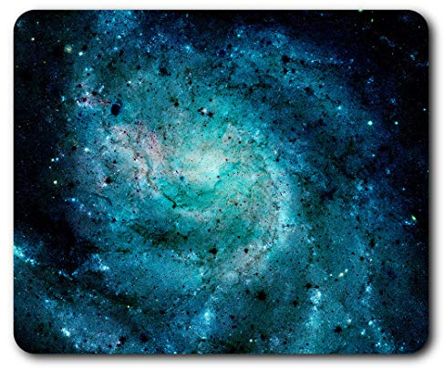 Blue Nebula Solar System Galaxy Mouse Mat Pad Computer PC Laptop Gaming Office Home Desk Accessory Gadget 21207