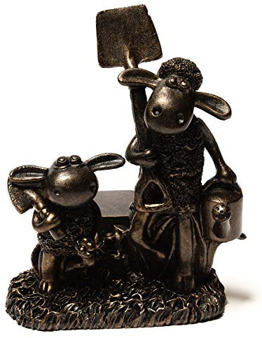 Potty Feet Shaun the Sheep Figures Plant Pot Feet - Planter Support - Handmade Decorative Ornaments - 3pcs