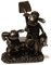 Potty Feet Shaun the Sheep Figures Plant Pot Feet - Planter Support - Handmade Decorative Ornaments - 3pcs