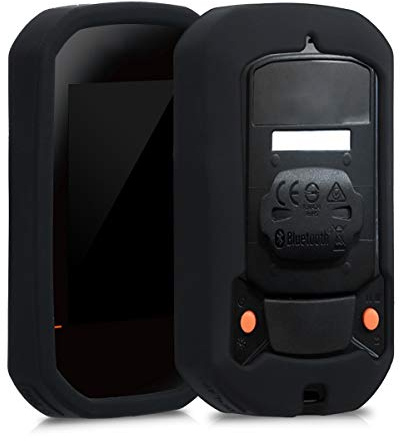 kwmobile Silikon Hülle für Bryton Rider 420/320 - GPS Fahrrad-Computer Schutzhülle, Weiches Navi Case, Silikonhülle in Schwarz