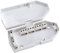 Hager 2 X Downlighter Junction Box, White, Plastic & Metal, Screw-In, Modern, Includes Junction Box & Screws