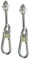 Ndier Crochet de Plafond, Crochets de Suspension, Vis de Fixation pour Balançoire, Béton Bois Ensembles, Yoga, Hamac, Chaise Accrochante, 150Kg - 150mm