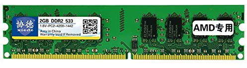 ZWS Modulo RAM AYSMG X023 DDR2 533MHz da 2 GB di memoria RAM AMD speciale for PC desktop