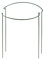 AIEX 2 Stück Pflanzenstütze Staudenhalter Strauchstütze Metall Garden Halbrund Stützring für Pflanzen, Blume, Rose, Tomaten, Lilie, Pfingstrose (40cm Hoch x 25cm Breit)
