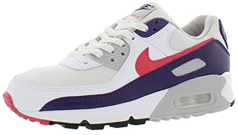 Nike Women's Air Max Iii Sneaker, White Eggplant Flare Zen Grey, 10 UK