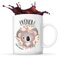 Planetee Tasse prénom personnalisable mignon avec koala| Mug Cadeau de naissance personnalisé garçon ou fille pour anniversaire