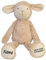 Elefantasie Schaf Stofftier mit Name und Geburtsdatum personalisiert Kuscheltier Lamm