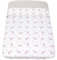 2-teiliges Bettwäsche-Set für Kinderbett, N2M, 100% Baumwolle, kompatibel mit Chicco Next2Me und Matratzen von 50 x 83 cm, Bettlaken und Spannbettlaken, 0 Monate +, Rosa