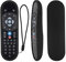 Silikon Schutzhülle für Sky Q 2020 Bluetooth Sprachfernbedienung EC201, EC202, Fernbedienung Gehäuse NUR Fit für Sky Q Sprachfernbedienung, Langlebig, Stoßfest, Waschbar (Schwarz)
