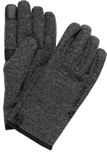 VAUDE Herrlich angenehm warm - das sind die Unisex Rhonen Handschuhe. Damit die Hände auch beim Winterwander-Selfie warm bleiben, sind Daumen und Zeigefinger der Handschuhe Touchscreen-kompatibel