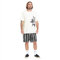 Volcom Herren Hockey Dad Surf-Badehose, 43,2 cm Boardshorts, Schwarz, L