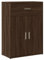 vidaXL Sideboard Braun Eichen-Optik 60x30x84 cm Holzwerkstoff