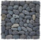 INMOZATA 6PCS Decking Tiles 30×30cm Natural Real Stone Interlocking Flooring Tiles for Outdoor Patio Garden Lawn Balcony Floor Play Area Deck Terrace Set (Grey)