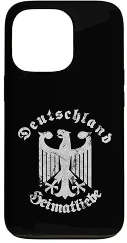 Hülle für iPhone 13 Pro Deutschland Adler Heimatliebe - Vintage Geschenk