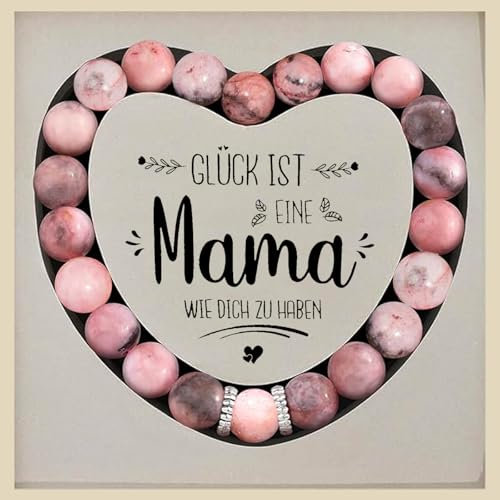 QUANMAITONG Muttertagsgeschenk Geschenke für Mama,Armband Damen Geburtstagsgeschenk für Beste Mama Mutter Frauen,Mutmacher Geschenk für Women