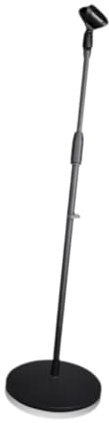 Universal Professional Microphone Stand Adjustable Height Floor Mic Arm Support for Studio Recording Meetings Speeches