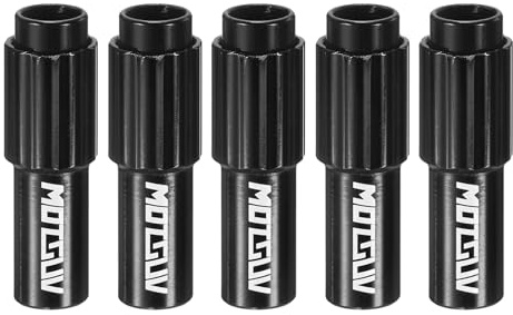 sourcing map Bike Inline Cable Adjuster Alloy Brake Cable Gear Shift Connector Indexed Inline Cable Tension Adjuster