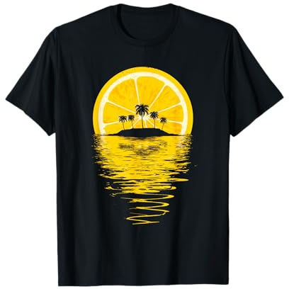 Citron été – Sunset Tropical summer, cadeau, soleil, splash T-Shirt